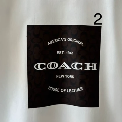 تیشرت نخ پنبه زنانه کوچ coach