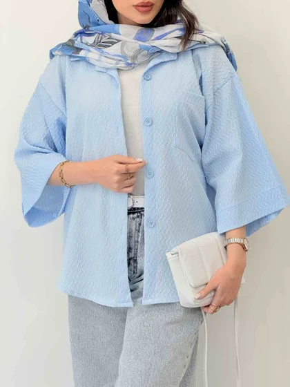 شومیز تک جیب هیلا