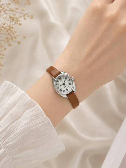ساعت مچی زنانه چرمی مینیمال کدW490