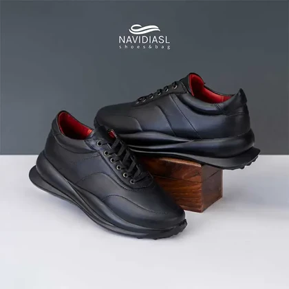 کفش دخترانه چرم اسپرت کد 2018009