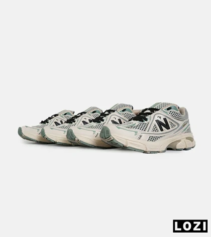 کفش کتانی مردانه و زنانه کرم سبز NEW BALANCE 1064 V.2