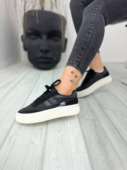 کفش زارا دو خط زنانه (ZARA) مشکی