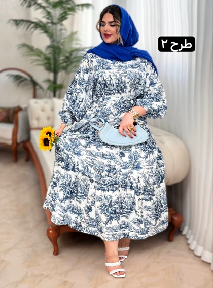 پیراهن کیمونو ساحل 2083