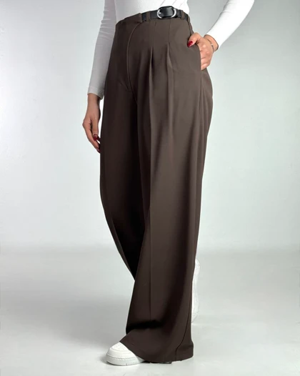 شلوار  بگ کمربندی  کد 200290