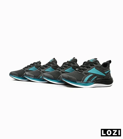 کفش کتانی ورزشی ریباک مشکی آبی Reebok Fusium Run مدل 4706