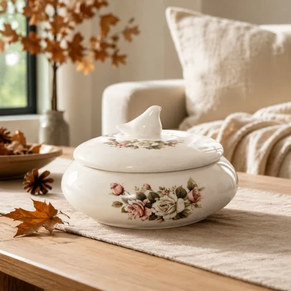 شکلات خوری سرامیک طرح گل