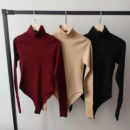 بادی یقه اسکی فینگر دار