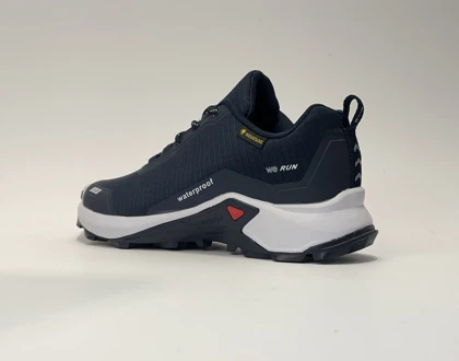 کفش ضدآب مردانه آی رانر I-runner رنگ سرمه ای رویه برزنتی