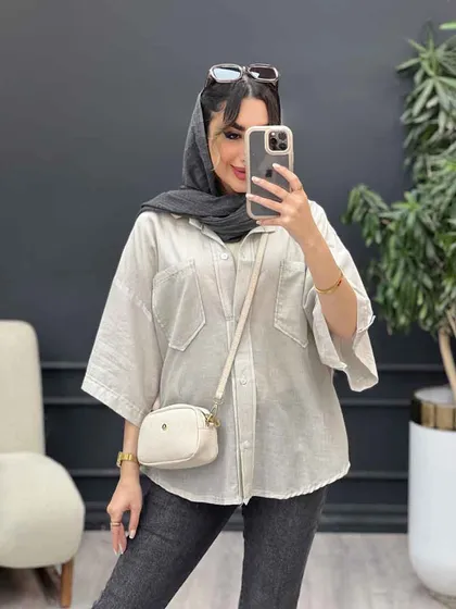 شومیز راه راه نگار