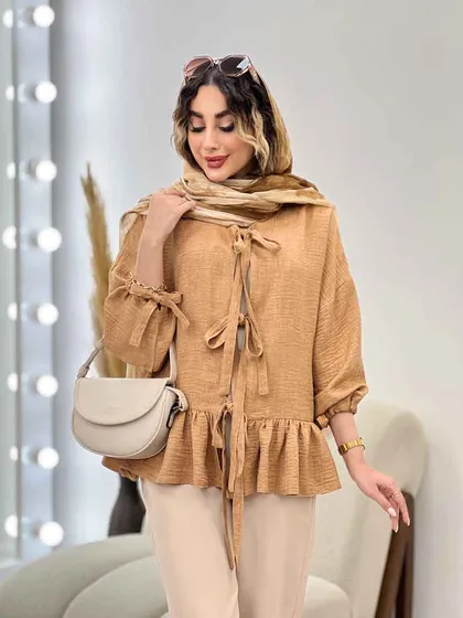 شومیز چین‌دار دلربا