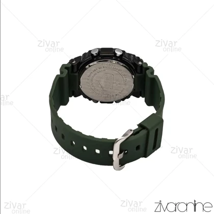 ساعت جی شاک GM5600 مردانه چند ضلعی صفحه دیجیتالی سبز مشکی 105827