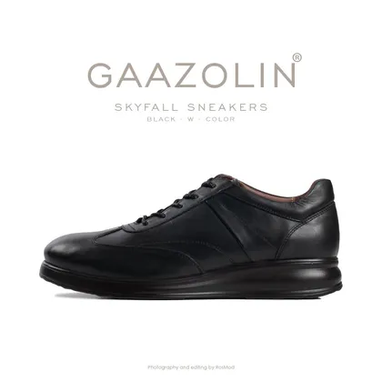 کتانی اسکای‌فال گازولین مشکی شبرو - GAAZOLIN Skyfall Sneakers Black W
