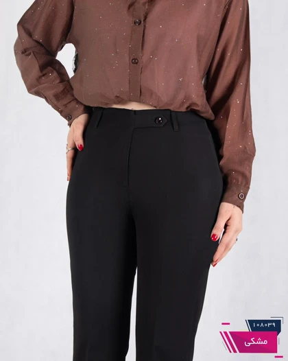شلوار پارجه ای گاواردین بوت کات GOLINS