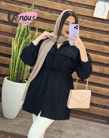مانتو بالاژیله کمرگت