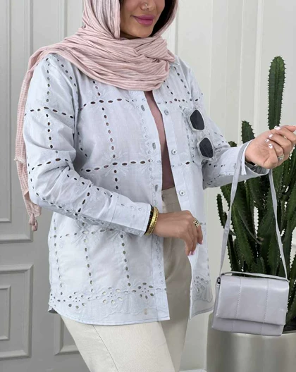 شومیز مروارید(41)کد3823