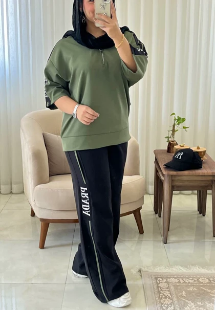 ست زنانه و دخترانه بیرونی اسپرت کد 334
