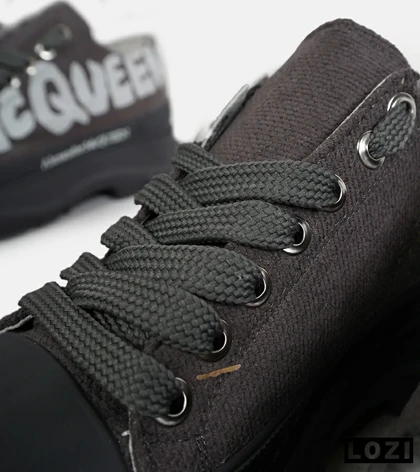 کفش کتانی نیم ساق طوسی Alexander McQueen