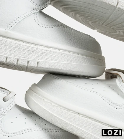 کفش کتانی مردانه و زنانه سفید NIKE jordan 1 مدل 7280