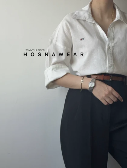 شومیز لینن تامی TOMMY HILFIGER
