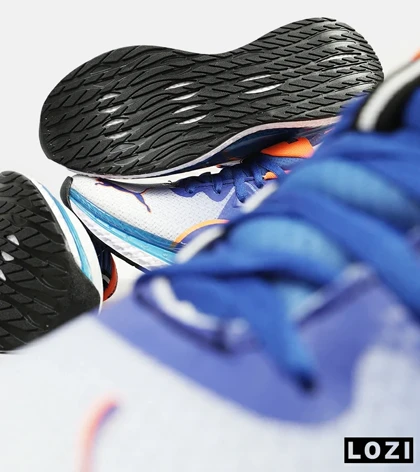 کفش کتانی ورزشی آبی سفید مردانه و زنانه PUMA مدل 4616