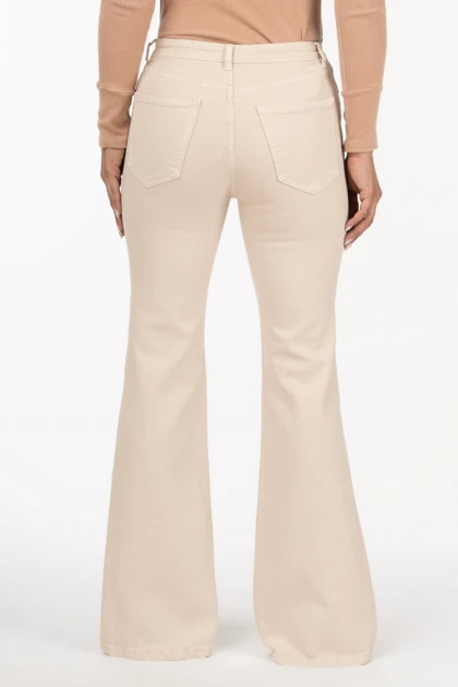 شلوار جین زنانه بوت‌کات فلکس(کشی) استخوانی رویال جین Royal Jeans