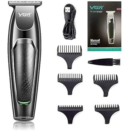 ماشین اصلاح وی جی آر VGR مدل V-030 شارژی با تیغه T