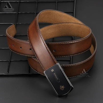 کمربند مردانه ورساچه Versace Leather Belt BL165