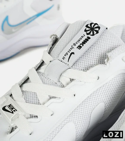 کفش کتانی مردانه و زنانه سفید آبی NIKE Lebron 22 Guide V.02