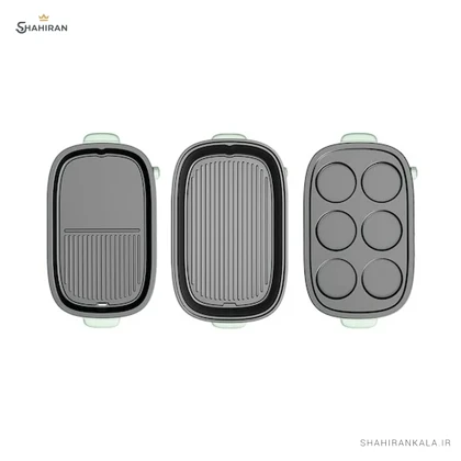 گریل تابه‌ای 3 کاره بلک اند دکر مدل GMF1400