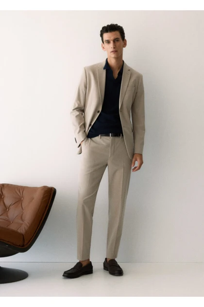 ژاکت بلیزر مردانه اورجینال منگو mango