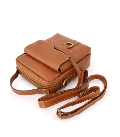 کیف رودوشی چرم برند jeep کد 16320