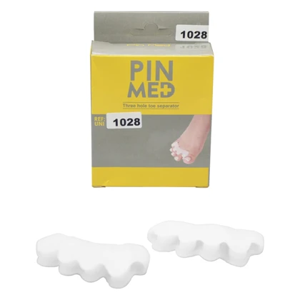 جداکننده پنج انگشت سیلیکونی پین مد مدل 1028 بسته دو عددی