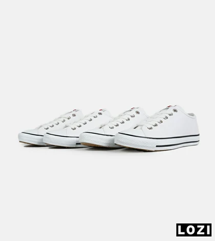 کفش کتانی مردانه و زنانه سفید All STAR مدل 7092