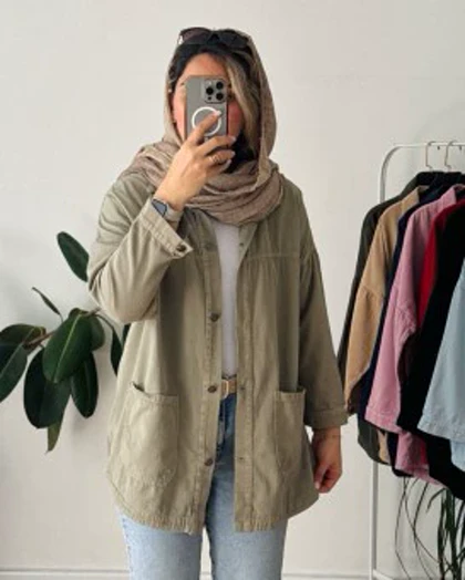 مانو کتان پنبه پایین جیب