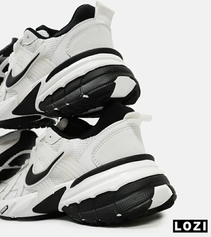 کفش کتانی زنانه سفید مشکی Nike cushlon مدل 5193