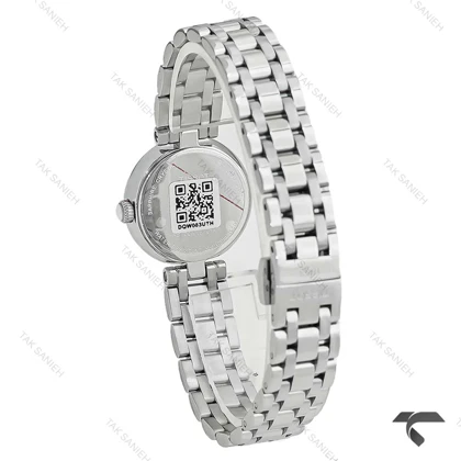ساعت تیسوت Bellissima زنانه سیلور ایندکس یونانی تقویم دار Tissot-10204-L