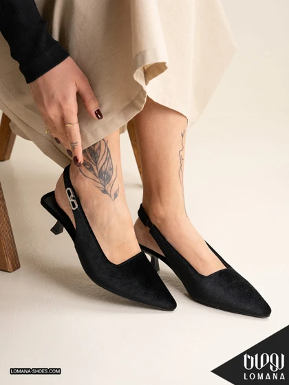 صندل پاشنه 81 لومانا - کد 2797