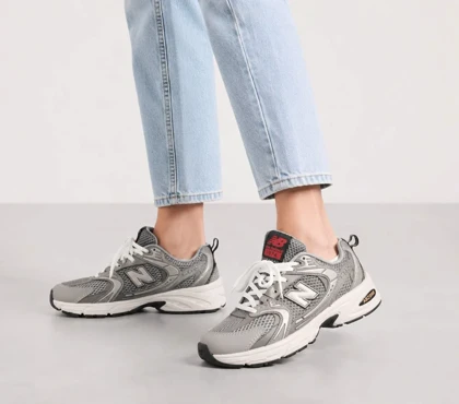 کفش اسپرت نیوبالانس 530 New Balance طوسی زنانه