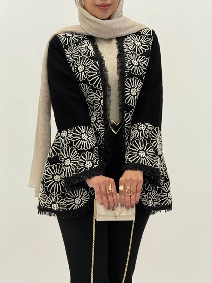 3940-کت سوزن دوزی لوکس