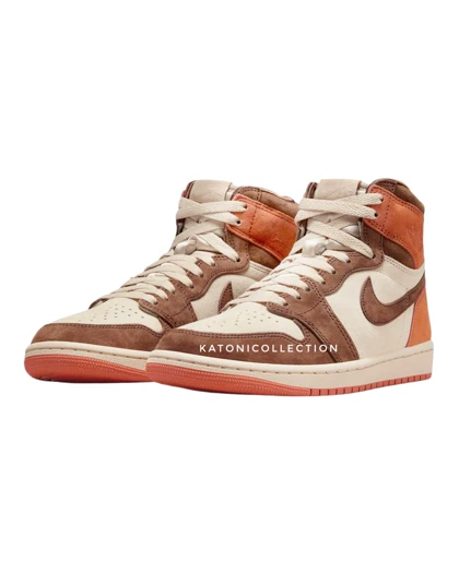کتانی ویتنامی نایک ایر جردن وان داستد کلی Nike Air Jordan 1 High dusted clay