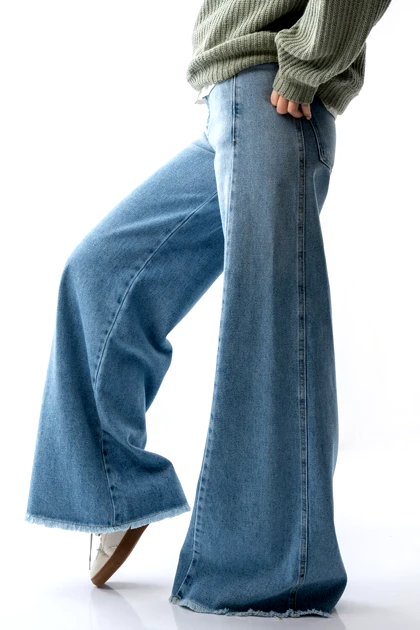 شلوار جین شافل زنانه