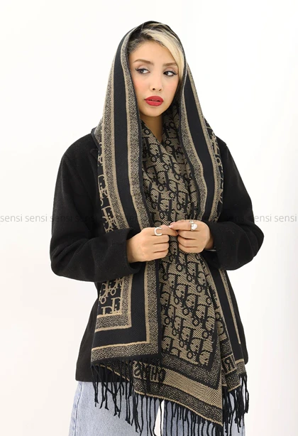 شال بافت موهری dior وارداتی کد1004835