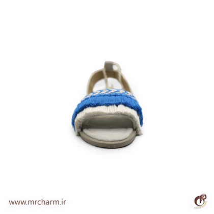 ست صندل و کیف تابستانه بافت زنانه mrc2416-05
