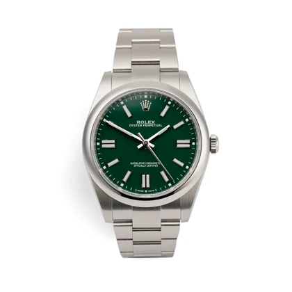 ساعت رولکس مردانه اویستر پرپچوال سبز Rolex-4120-G