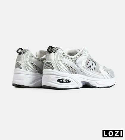 کفش کتانی مردانه و زنانه طوسی نقره ای NEW BALANCE 530 مدل 7794