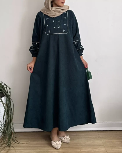 مانتو عبایی پرگل