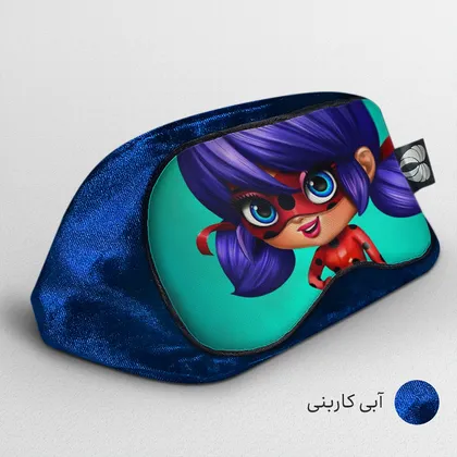 چشم بند بچگانه کاوا ماسک مدل دختر کفشدوزکی کد13