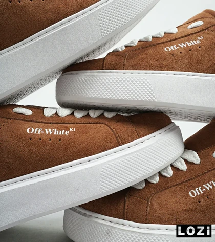 کفش اسنیکرزمردانه قهوه ای OFF-White