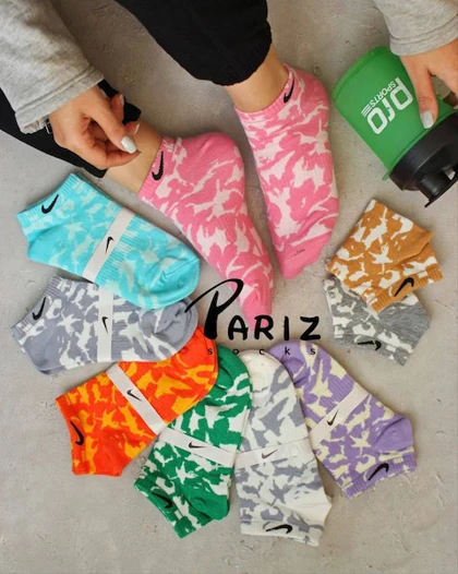 جوراب مچی چریکی رنگی