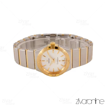 ساعت امگا کانسلیشن زنانه صفحه سیلور ایندکس خطی 106840